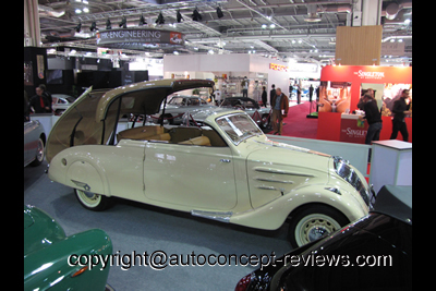 1936 Peugeot 402 Eclipse Coupe Transformable Cabriolet